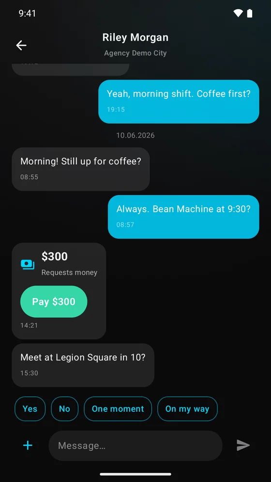 Screenshot of Agency Companion 3